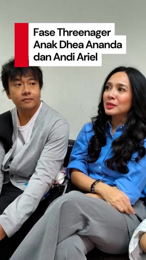 Video: Trik Dhea Ananda dan Andi Ariel Hadapai Fase Threenager Sang Anak