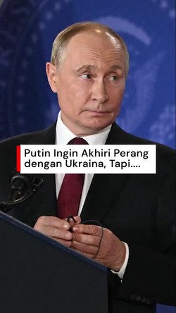 Video: Di Hadapan Trump, Putin Akui Ingin Akhiri Perang dengan Ukraina