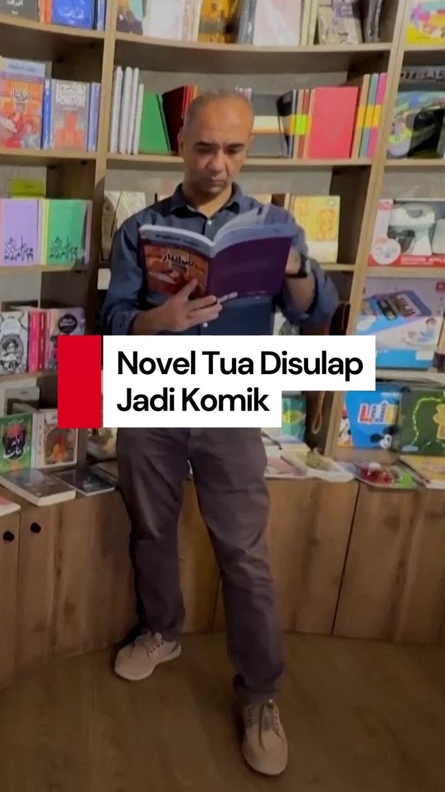 Video: Kala Karya Naguib Mahfouz Pemenang Nobel Diubah Jadi Komik