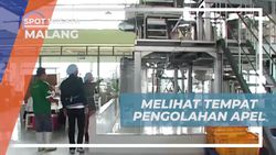 Mengunjungi Tempat Pengolahan Apel di Kota Malang
