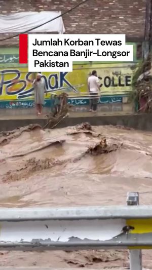  Video: Terus Bertambah, Korban Tewas Banjir-Longsor Pakistan Sudah 321 Jiwa