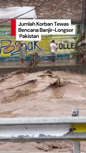  Video: Terus Bertambah, Korban Tewas Banjir-Longsor Pakistan Sudah 321 Jiwa