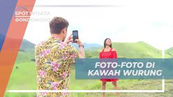 Foto-foto Seru di Kawah Wurung, Bondowoso  
