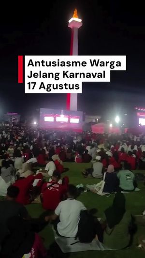 Video : Suasana Monas Jelang Karnaval 17 Agustus