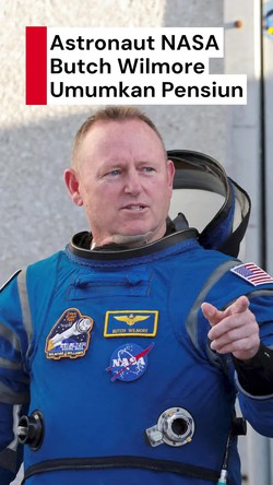 Video: Pensiunnya Astronaut NASA setelah 9 Bulan Terdampar di Luar Angkasa