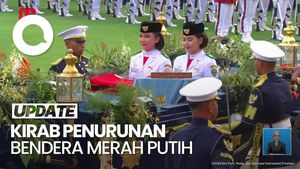 Video: Detik-detik Bendera Merah Putih Kembali Dibawa Kirab Kereta Kencana
