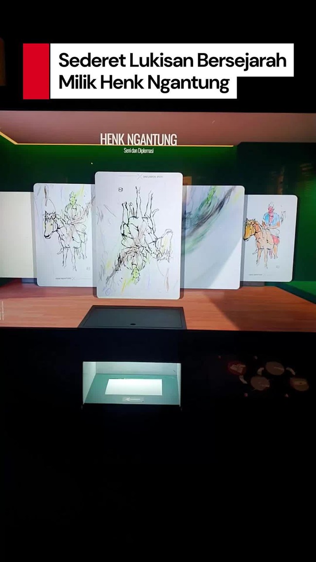 Video: Melihat Lukisan Henk Ngantung, Ada yang Jadi Saksi Bisu Proklamasi