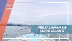 Menikmati Perjalanan Ke Sukai Island dengan Speed Boat, Sumatera