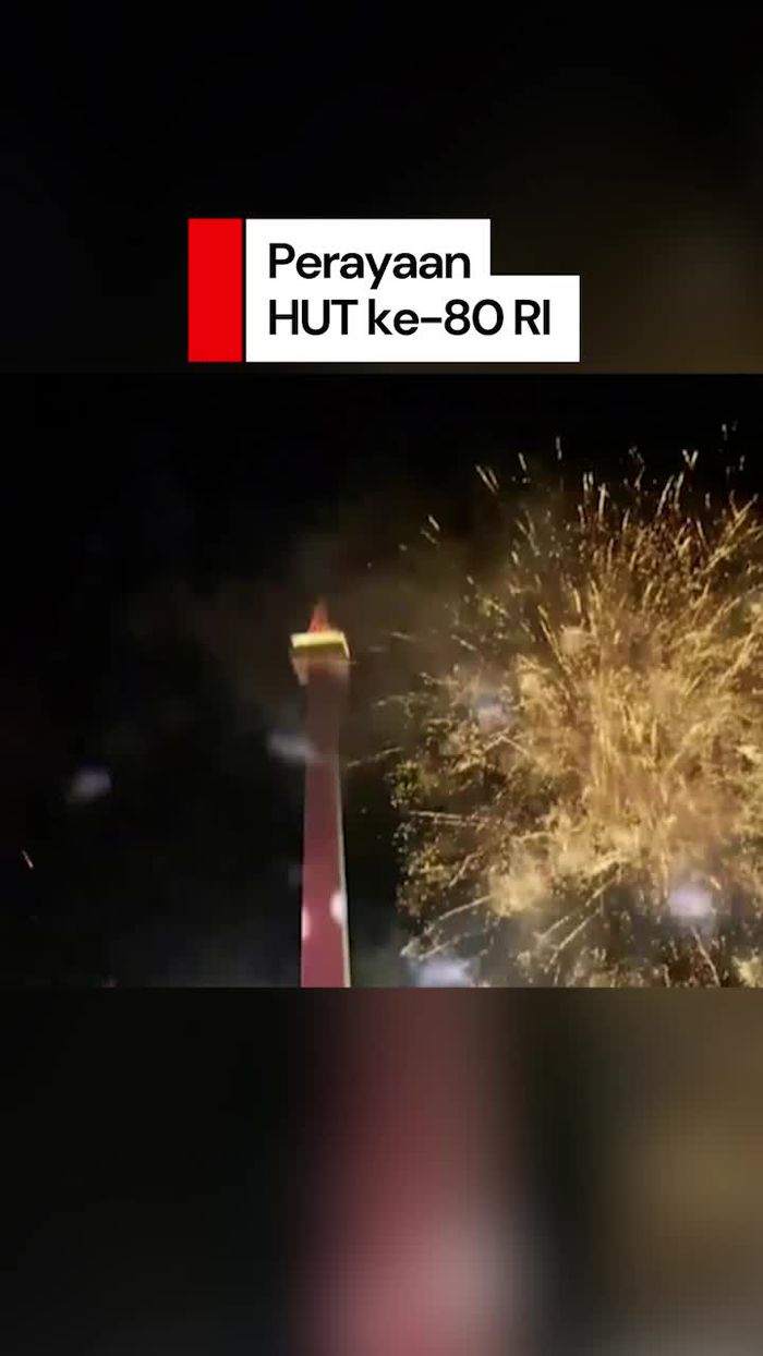 Video: Pesta Kembang Api Tutup Perayaan HUT ke-80 RI