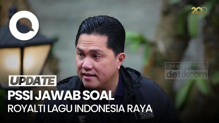 Video: Kata Erick Thohir soal Royalti Lagu Indonesia Raya