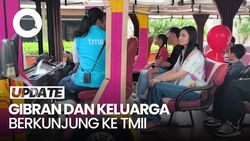 Video: Gibran Ajak Istri dan 2 Anaknya Liburan HUT RI ke TMII