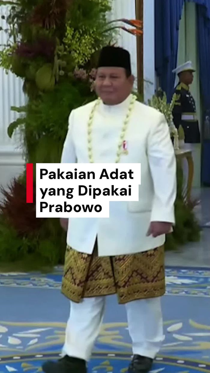 Video: Pakaian Adat Apa yang Dipakai Prabowo Saat Upacara HUT ke-80 RI?