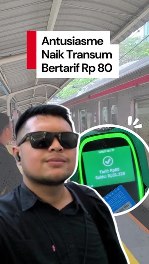 Video: Jajal Aneka Transportasi Umum Jakarta Bertarif Rp 80