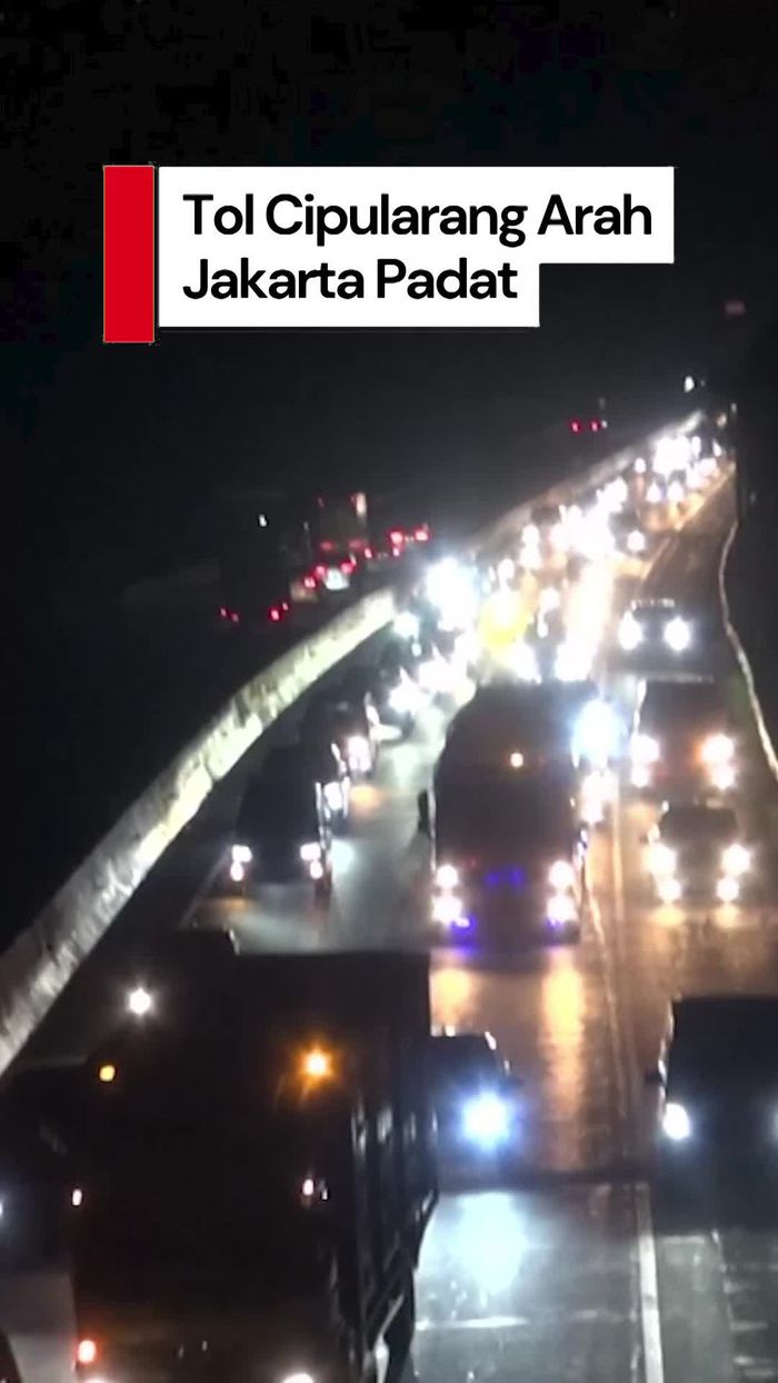  Video: Long Weekend Berakhir, Tol Cipularang Arah Jakarta Padat!
