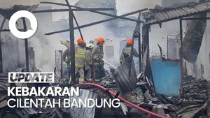 Video: Kebakaran Hanguskan 11 Bangunan di Cilentah Bandung