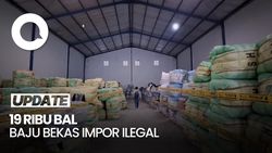 Video Mendag Sita 19 Ribu Bal Baju Bekas Impor Ilegal dari Jepang-China