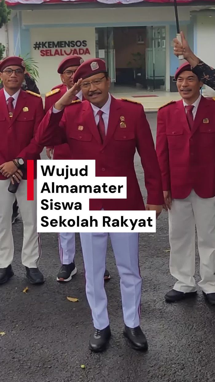 Video: Gus Ipul Perkenalkan Almamater-Baret Merah Siswa Sekolah Rakyat