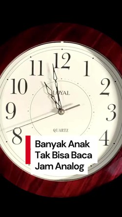 Video: Sorotan Mendikdasmen soal Banyak Anak Tak Bisa Baca Jam Analog