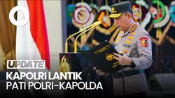 Video Daftar 14 Pati Polri Resmi Sandang Jabatan Baru: Irwasum-Kapolda