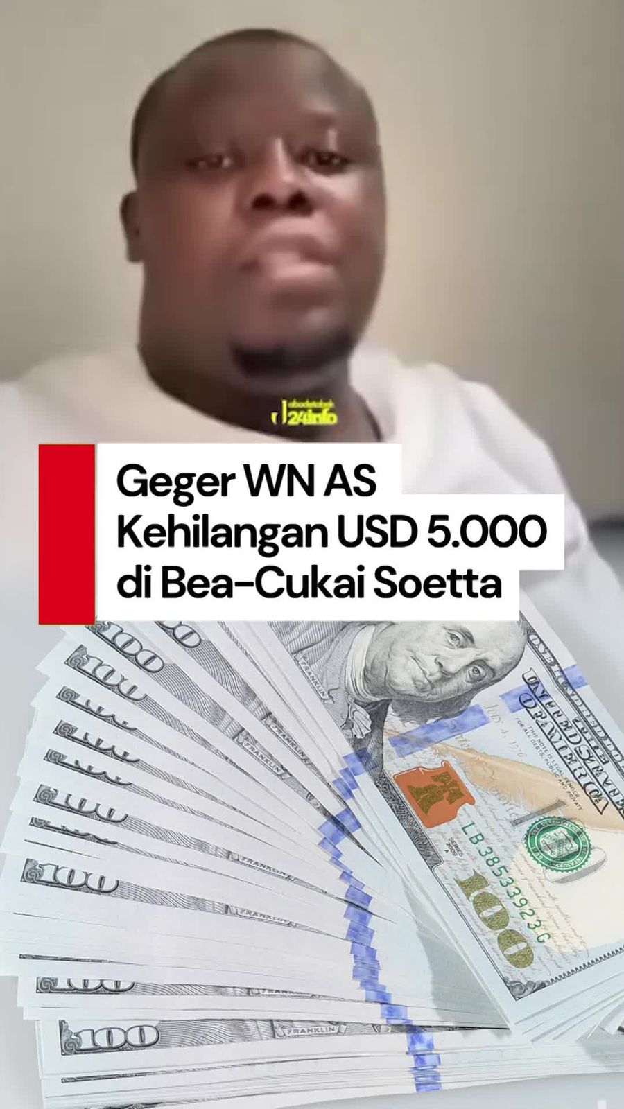 Video: Kasus Viral WNA Hilang USD 5.000 di Bea-Cukai Soetta Berakhir Damai