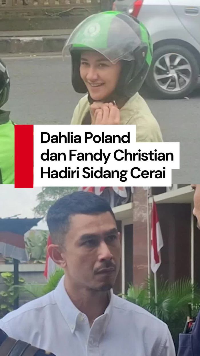 Video: Penampilan Sederhana Dahlia Poland dan Fandy di Sidang Cerai
