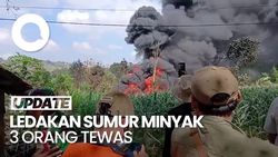 Video: Tragedi Ledakan Sumur Minyak di Gendono Blora Tewaskan 3 Orang