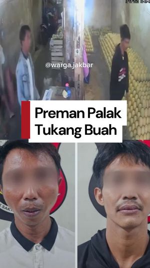 Video: Ini Tampang Bang Jago yang Palak Pedagang Buah di Jakbar