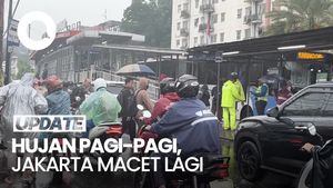 Video: Hujan Pagi-pagi, Jakarta Macet Lagi