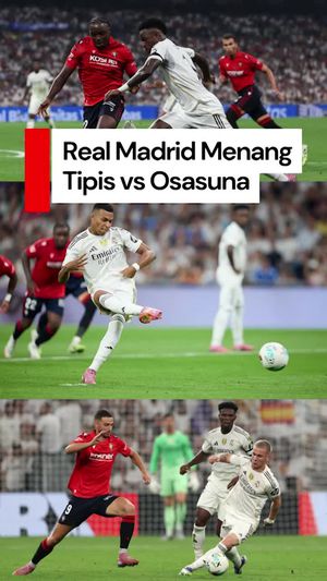 Video: Real Madrid vs Osasuna 1-0, El Real Menang Berkat Penalti Mbappe