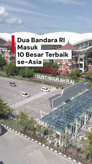 Video: 2 Bandara RI Masuk Deretan 10 Besar Terbaik di Asia