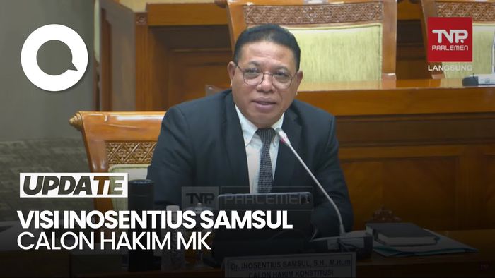 Video Visi Inosentius Samsul: Ingin MK Jadi Lembaga Bebas Intervensi