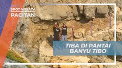 Eksplorasi Menarik Pantai Banyu Tibo di Pacitan