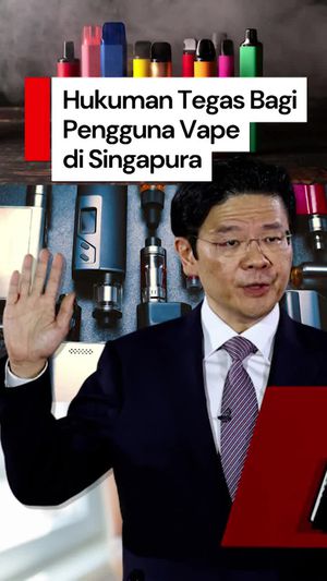 Video: Tegas! Singapura Akan Memperlakukan Vape Seperti Narkoba