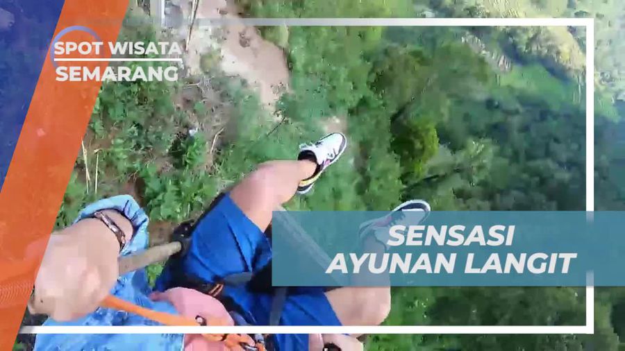 Sensasi Ayunan Langit Ekstrem di Semarang