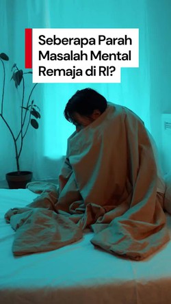 Video Survei: 34,9% Remaja Alami Masalah Mental