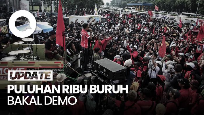 Video: Buruh Akan Demo Besar-besaran 28 Agustus, Ini Tuntutannya