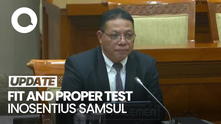 Video: Fit and Proper Test Calon Hakim MK Pengganti Arief Hidayat