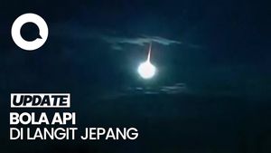Video: Penampakan Bola Api di Langit Jepang