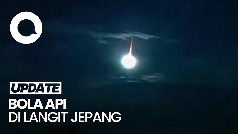 Video: Penampakan Bola Api di Langit Jepang