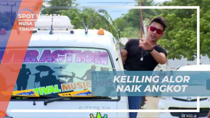 Berkeliling Alor dengan Angkot Seru bersama Tim MTMA