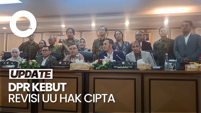Video: DPR Akan Kebut Revisi UU Hak Cipta dalam 2 Bulan