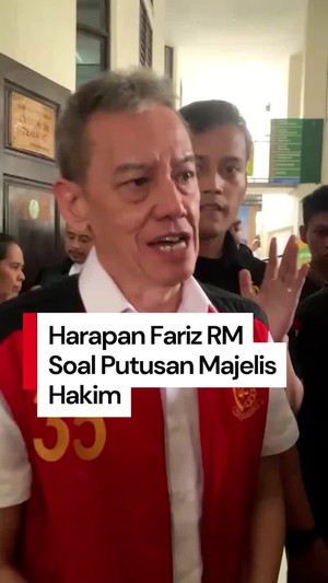 Video Fariz RM: Apapun Hukumannya, Saya Tetap Ikhlas Menerima