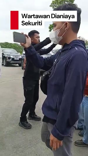 Video: Wartawan Dianiaya Sekuriti Pabrik di Serang, Pelaku Ditangkap