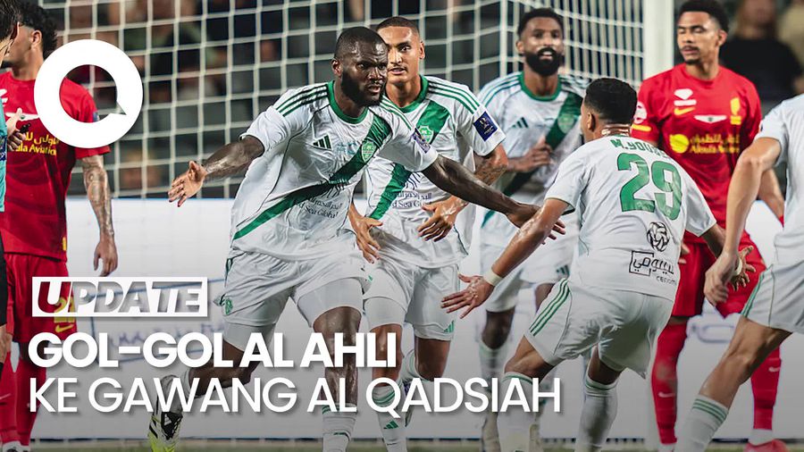Video Al Ahli Tantang Al Nassr di Final Usai Lumat Al Qadsiah 5-1