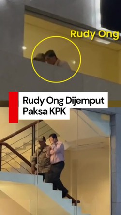 Video: Hindari Wartawan, Bos Tambang Kaltim Merangkak Usai Dijemput KPK