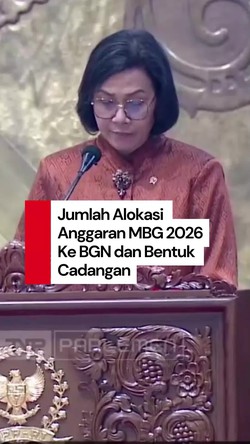 Video: Tak Semua Anggaran Makan Gratis Rp 335 T 2026 Dialokasikan di BGN