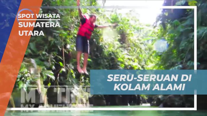 Seru-Seruan di Kolam Alami Wampu, Sumatera Utara