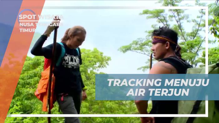 Menempuh Jejak Menuju Keindahan Air Terjun Mataru di Alor