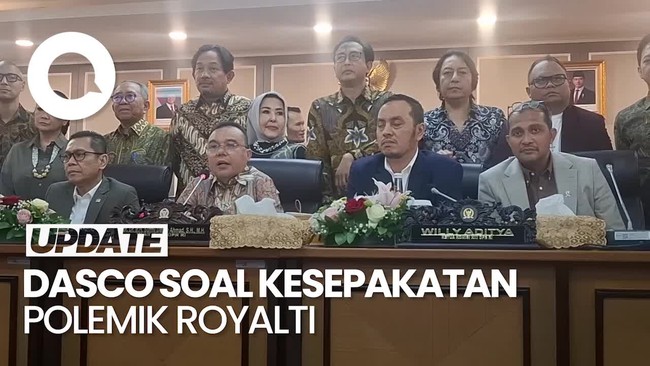 Video: Dasco Ungkap Hasil Pertemuan dengan LMKN-Musisi soal Royalti