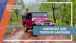 Perjalanan Seru Menuju Air Terjun Mataru di Alor